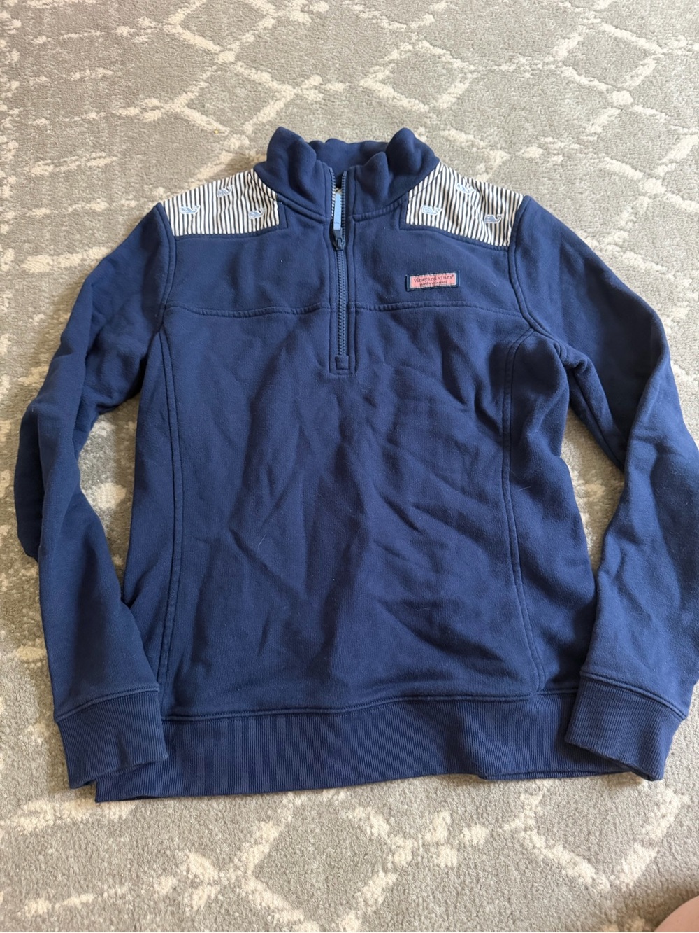 Vineyard Vines Shep Pullover Quarter-Zip Sweater